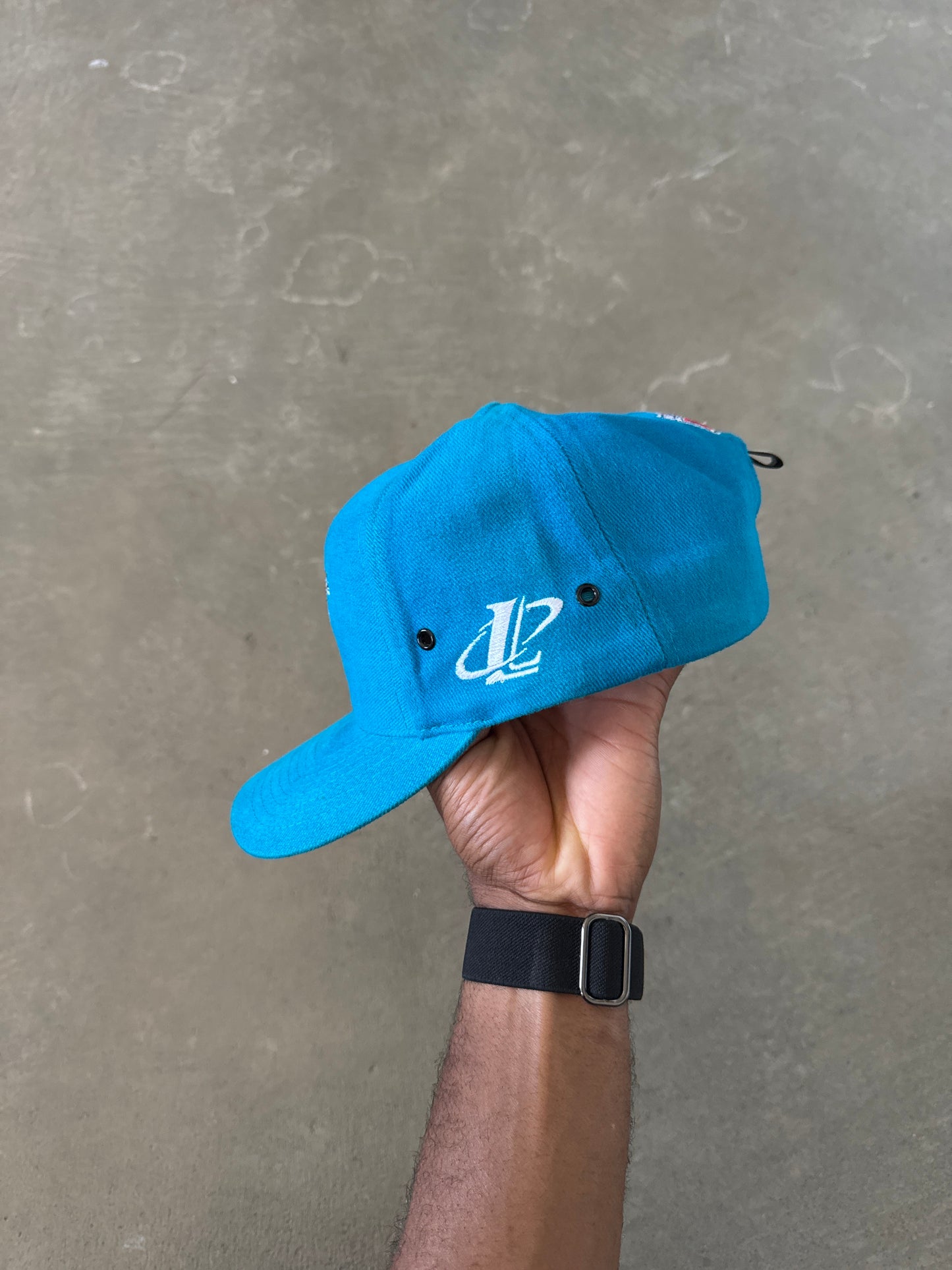 Vintage Logo Athletic Pro Line Carolina Panthers Strap Back Hat