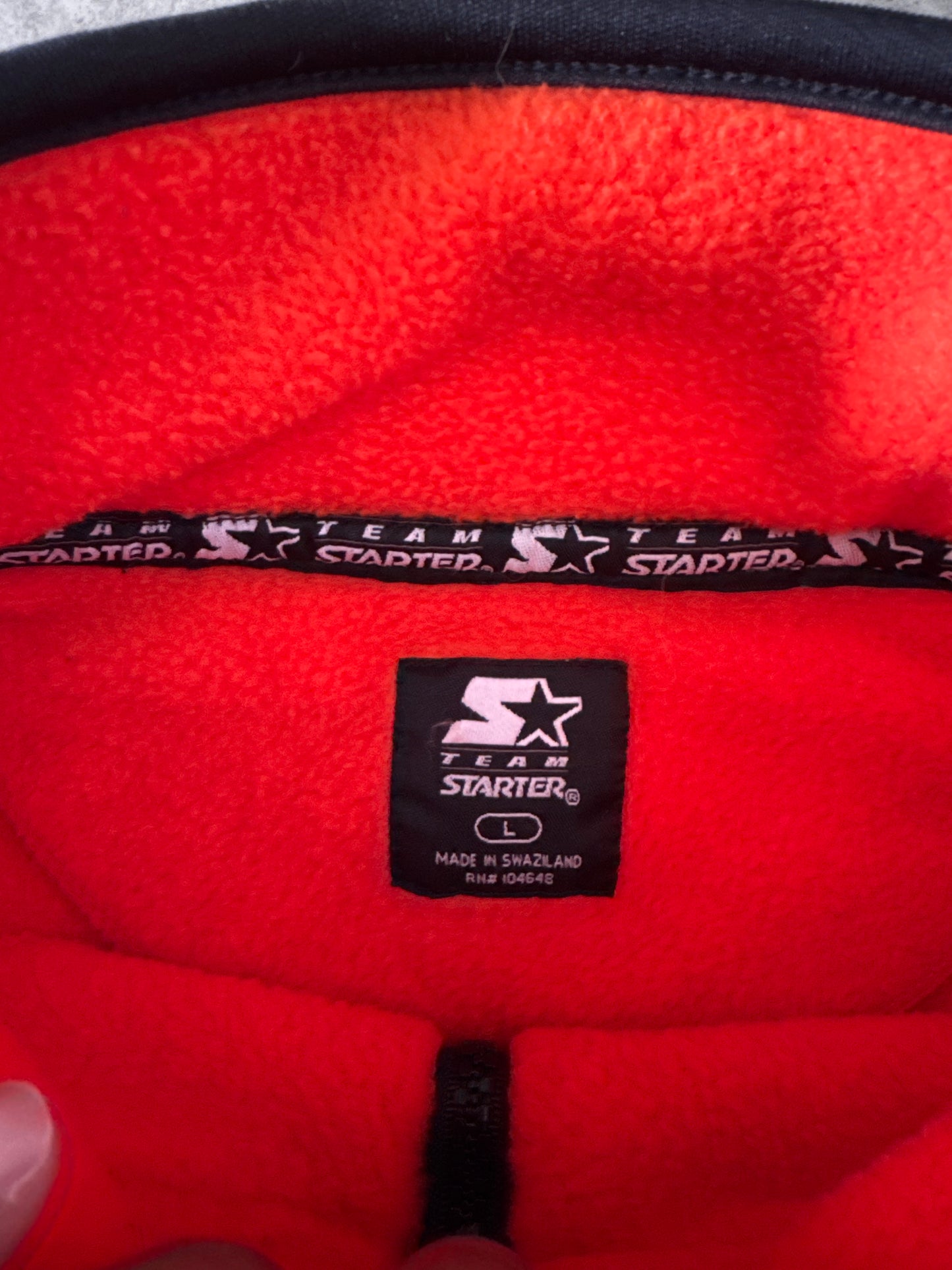 Vintage Starter Clemson University Tigers Quarter Zip Pullover