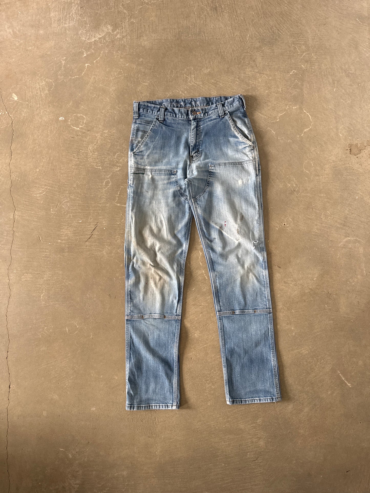 Vintage Carhartt Relaxed Fit Distressed Double Knee Pants