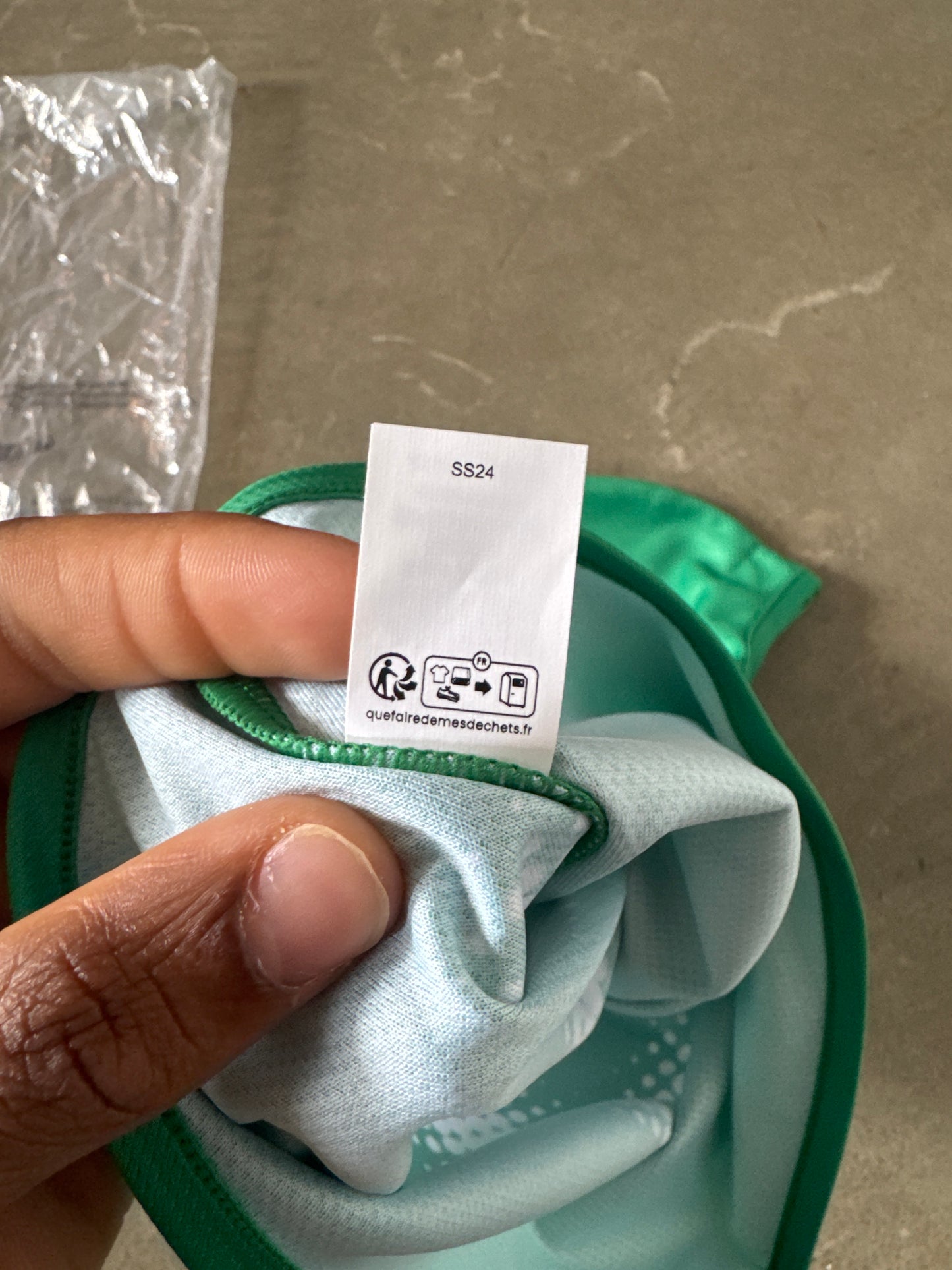 Supreme Halftone Lightweight Green Balaclava (SS24)