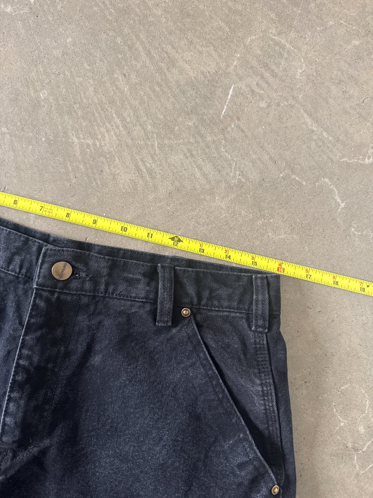 Vintage Carhartt Distressed Black Double Knee Shorts