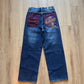 Vintage Y2K Makaveli Brand Tupac Shakur 2 Pac Denim Jeans