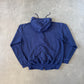 Vintage 90s Carhartt Embroidered Navy Hooded Zip Up
