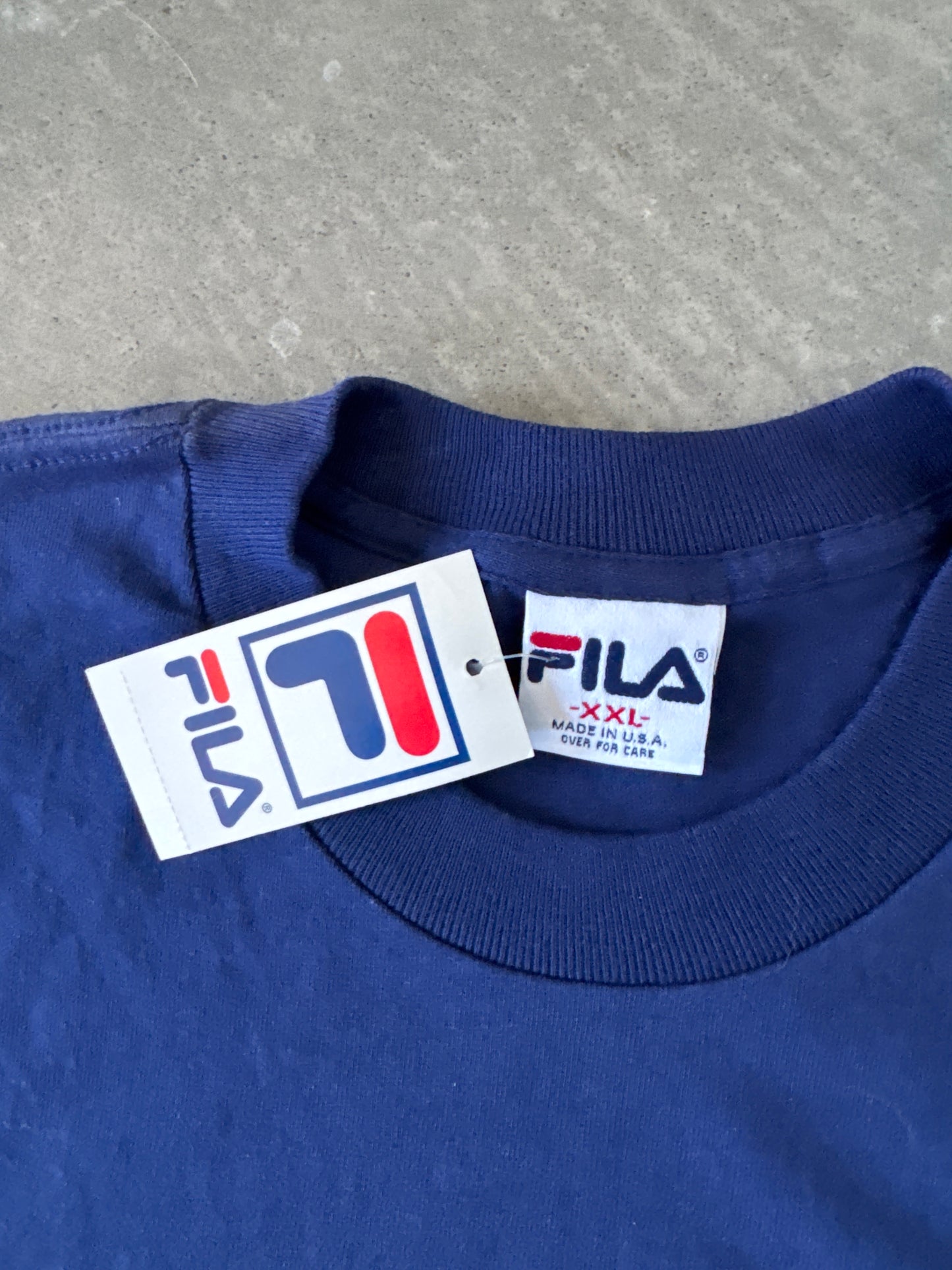 Vintage Fila Heritage Logo Tee