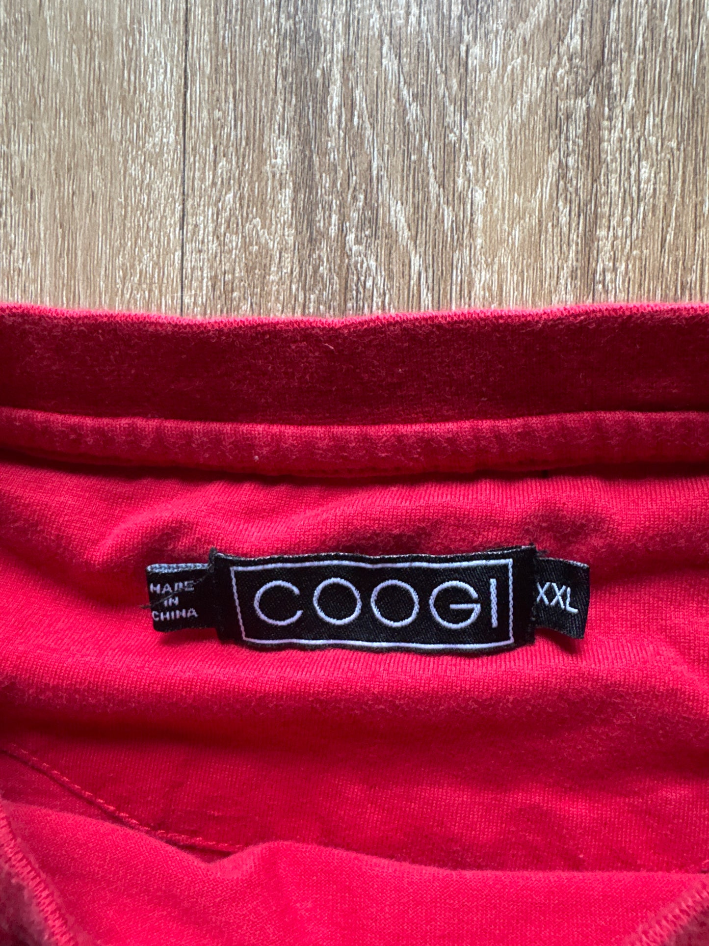 Y2K Coogi Australia Embroidered Logo Tee
