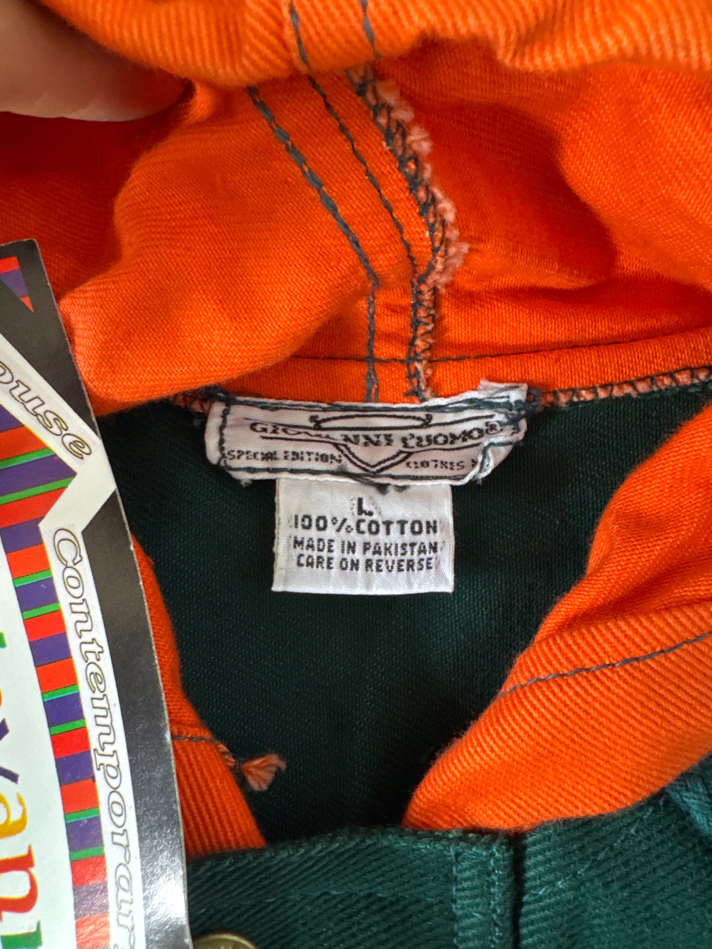 Vintage 90s University Of Miami Hurricanes Long Parka Stadium Coat Jacket
