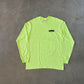 Supreme Sacred Unique L/S Neon Green Tee