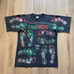 Vintage 90s Follow Positive Foot Steps Black History Tee