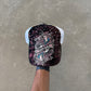 Y2K Four 41 Rhinestone Embroidered Trucker Hat