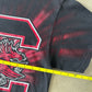 Vintage 90s University Of South Carolina Gamecocks Shadow All Over Print Tee