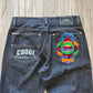 Vintage Y2K Coogi Australia Embroidered Denim Jean Pants
