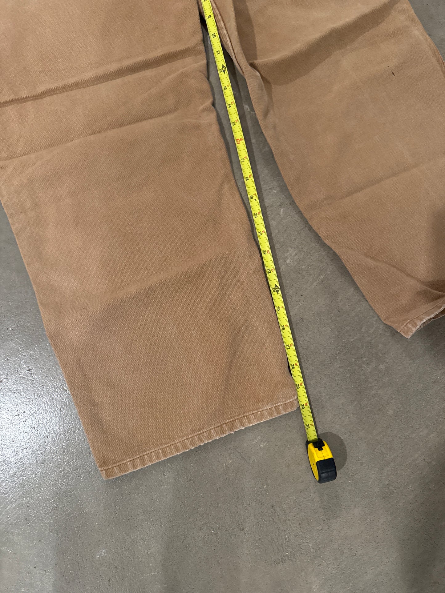 Vintage Carhartt Dungaree Fit Faded Tan Carpenter Pants