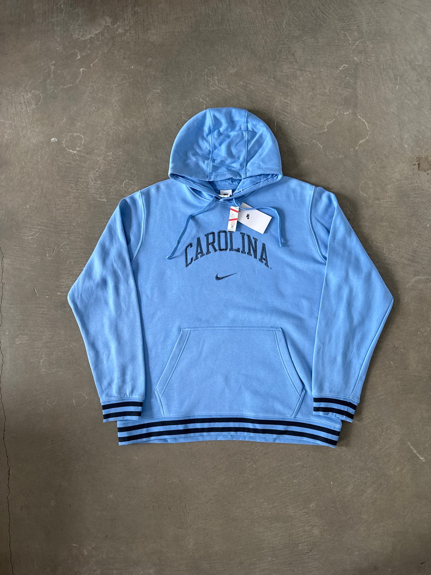 Nike University Of South Carolina Tarheels Center Swoosh Logo Hoodie