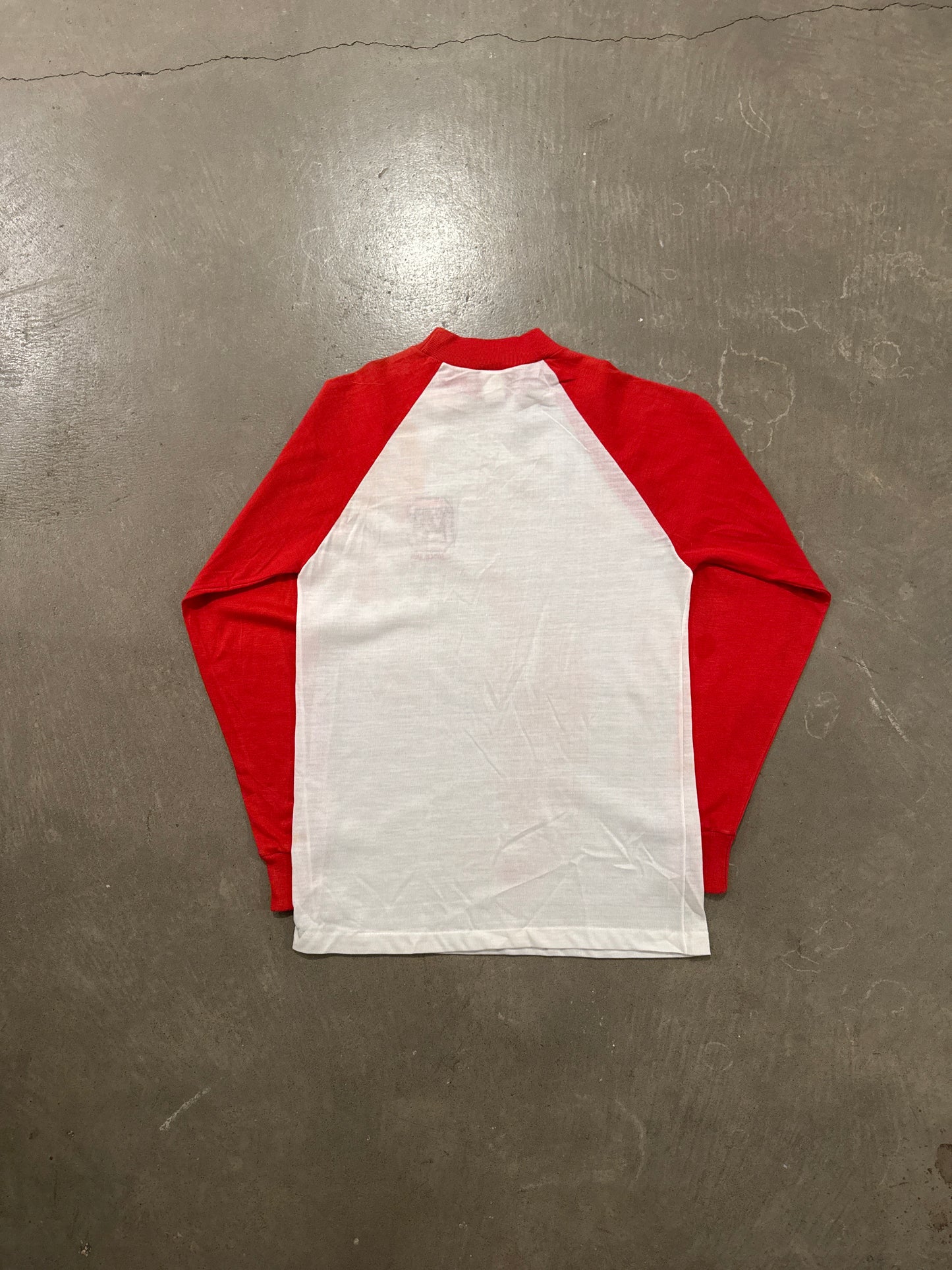 Vintage 80s University Of South Carolina Gamecocks Raglan Style Long Sleeve Tee