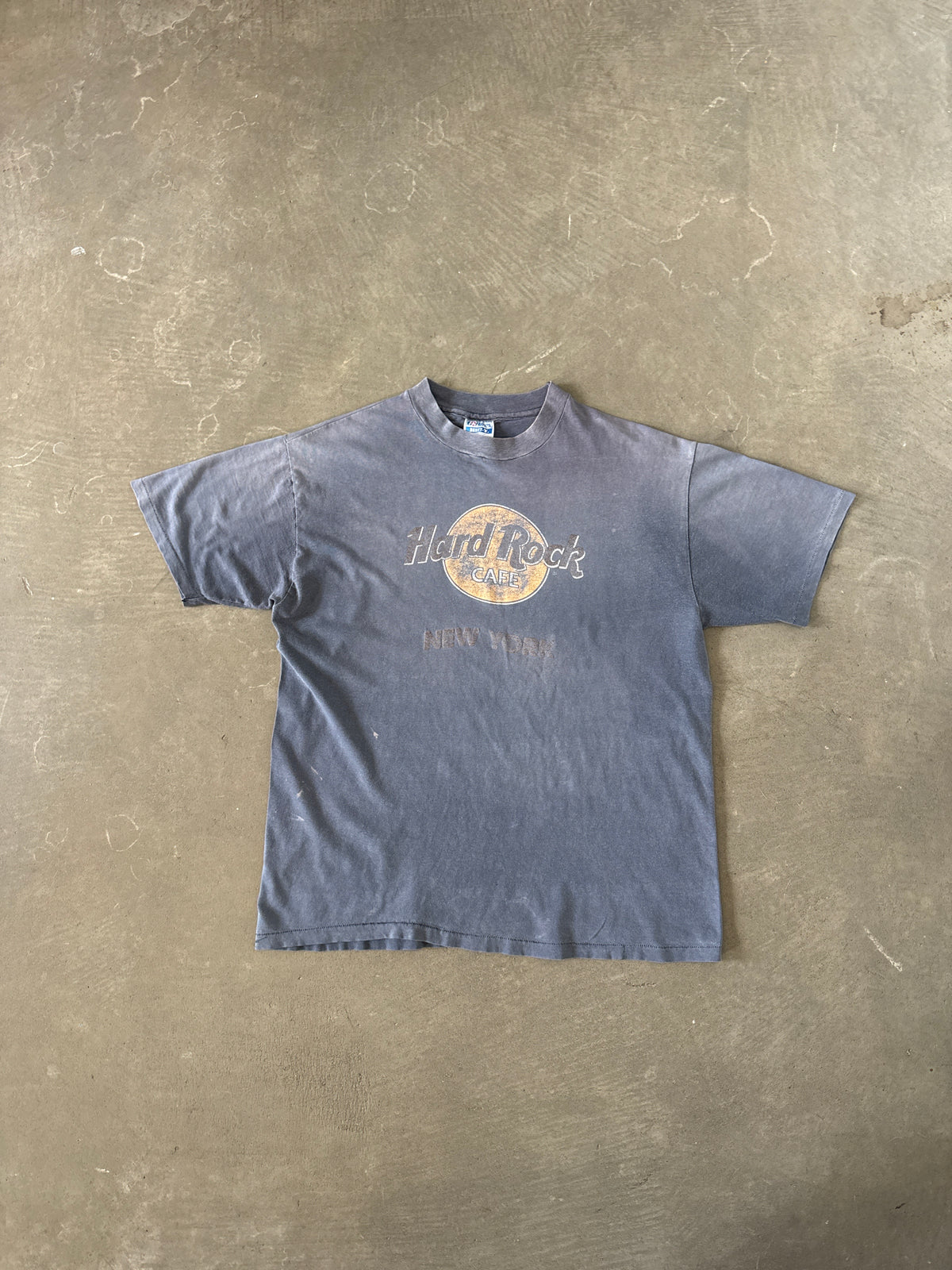 Vintage Hard Rock Cafe New York Sun Faded Tee