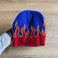 Vintage Y2K Superman Flame Beanie