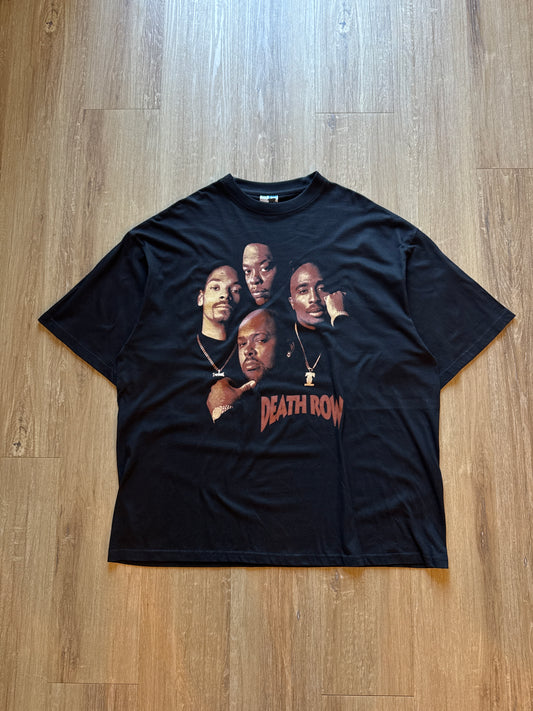 Vintage Death Row Records Tupac Snoop Dogg Dr Dre Suge Knight Rap Tee