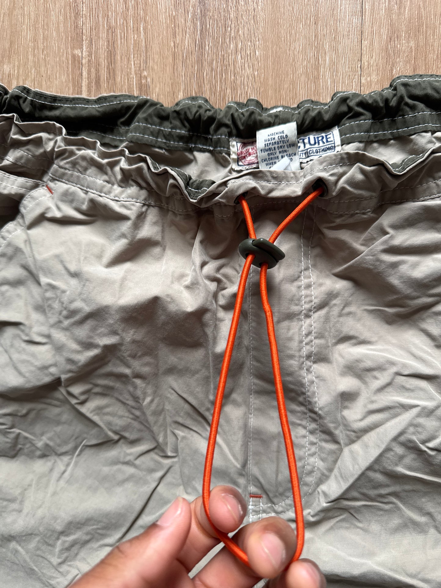 Vintage 2000 Structure USA Utility Supply Tan Baggy Pants