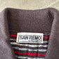 Vintage 80s Women’s San Remo Acrylic Knit Zip Up Jacket