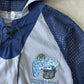 Vintage 90s Georgetown University Hoyas Hooded Tee Shorts Set