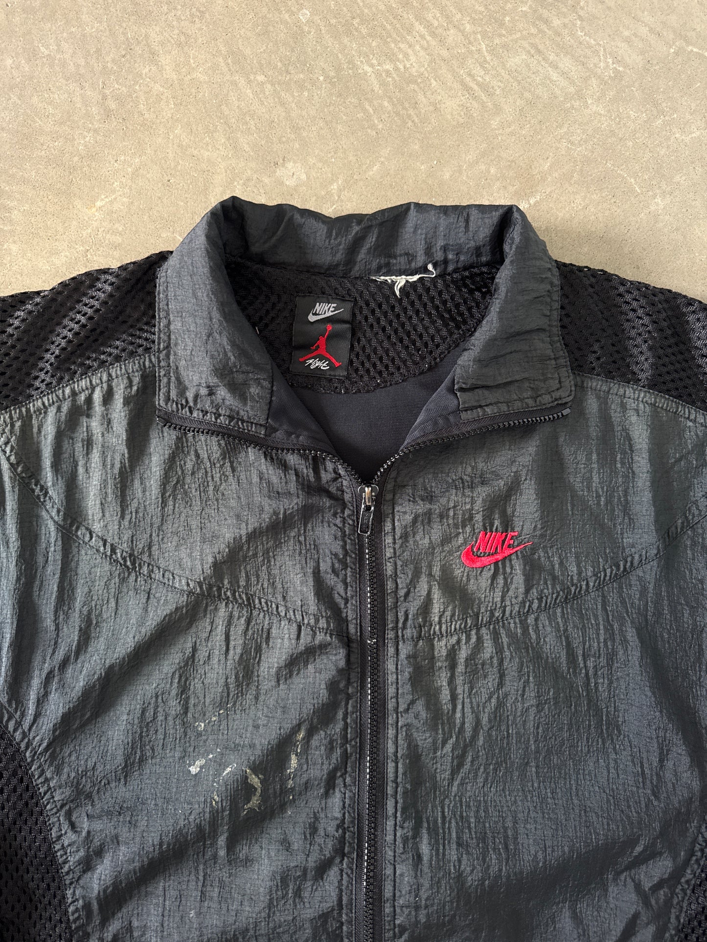 Vintage 80s Nike Jordan Flight Track Jacket