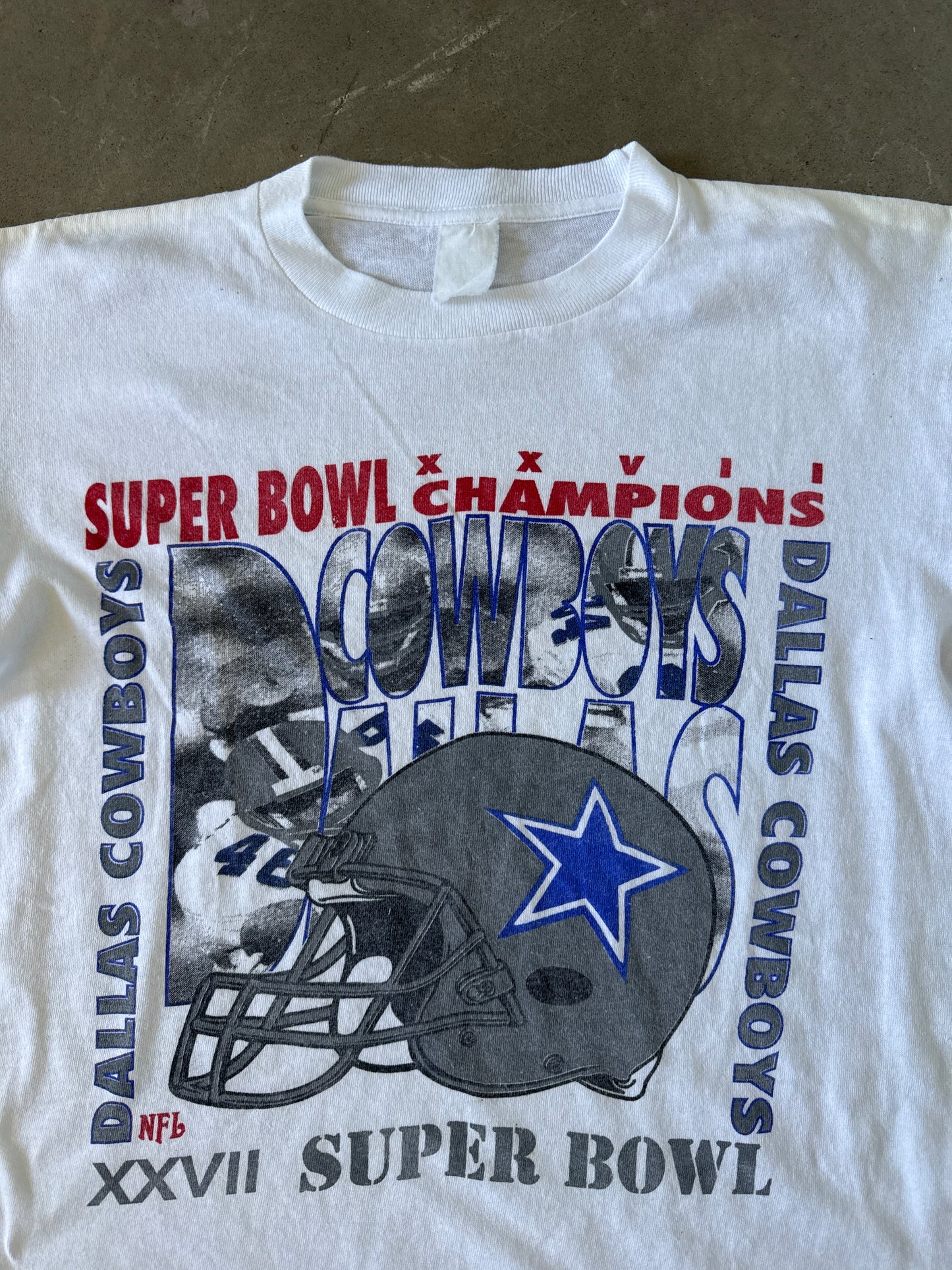 Vintage 1993 Dallas Cowboys Super Bowl Tee