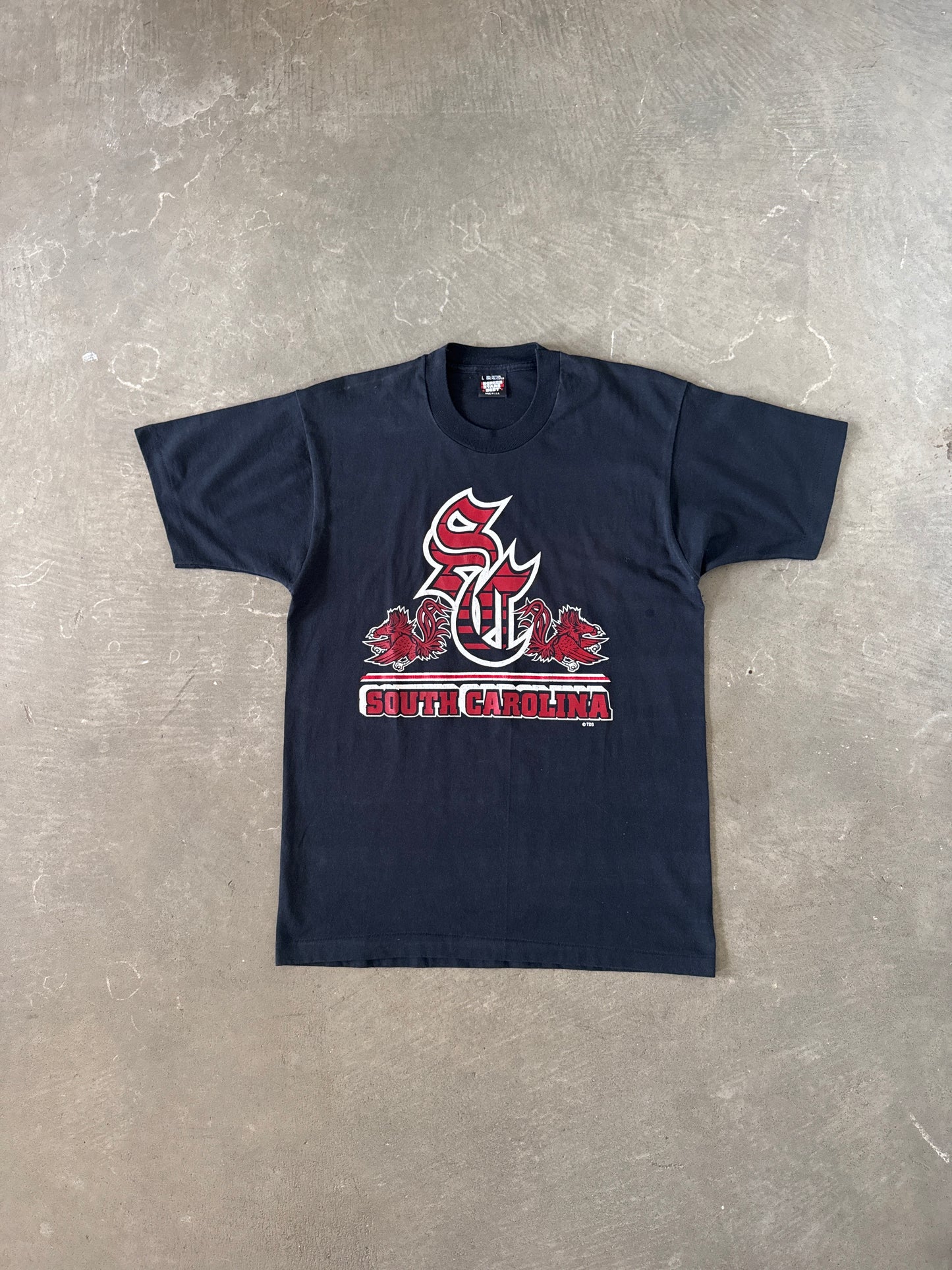 Vintage 80s University Of South Carolina Gamecocks Tee