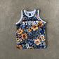 Stussy Hawaiian Floral Mesh Tank Top Jersey