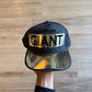 Vintage 90s New York Giants Metal Plate Snap Back Hat