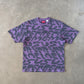 Supreme Stacked Intarsia S/S Purple Tee
