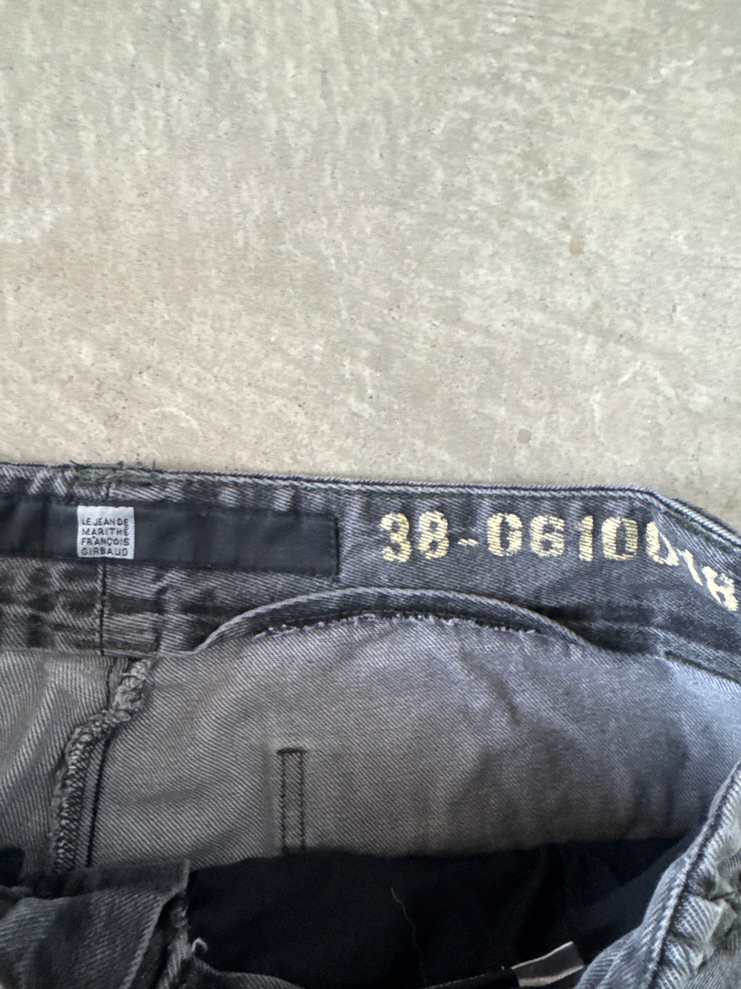 Vintage Marithe Francois Girbaud Distressed Thrashed Utility Pants