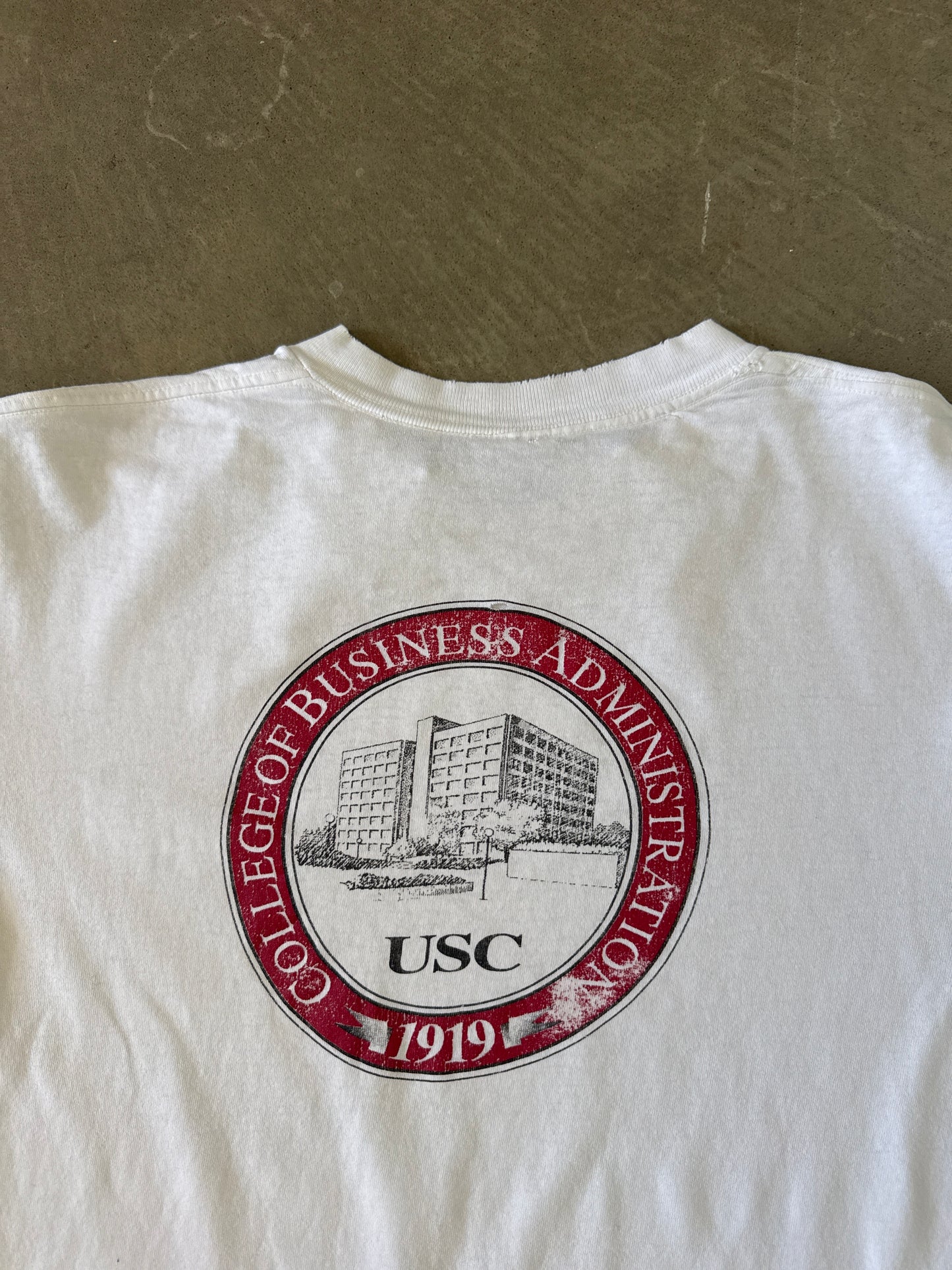 Vintage University Of South Carolina Gamecocks College Of Business Administration Long Sleeve