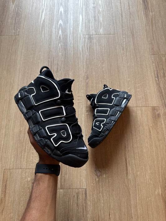 Nike Air More Uptempo Black White
