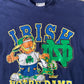 Vintage 90s Notre Dame Irish Garfield Distressed Tee