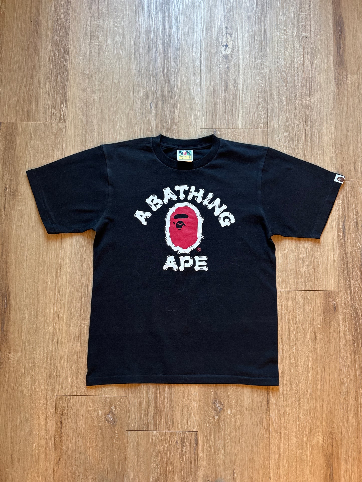 A Bathing Ape Bape Brush College Tee