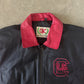 Vintage 90s CSC Sportswear University Of South Carolina Gamecocks Leather Varsity Jacket