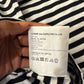 Comme Des Garçon Play Black Strip Long Sleeve Tee