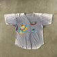 Vintage 1994 Carolina Panthers Garfield Sunfaded Baseball Jersey