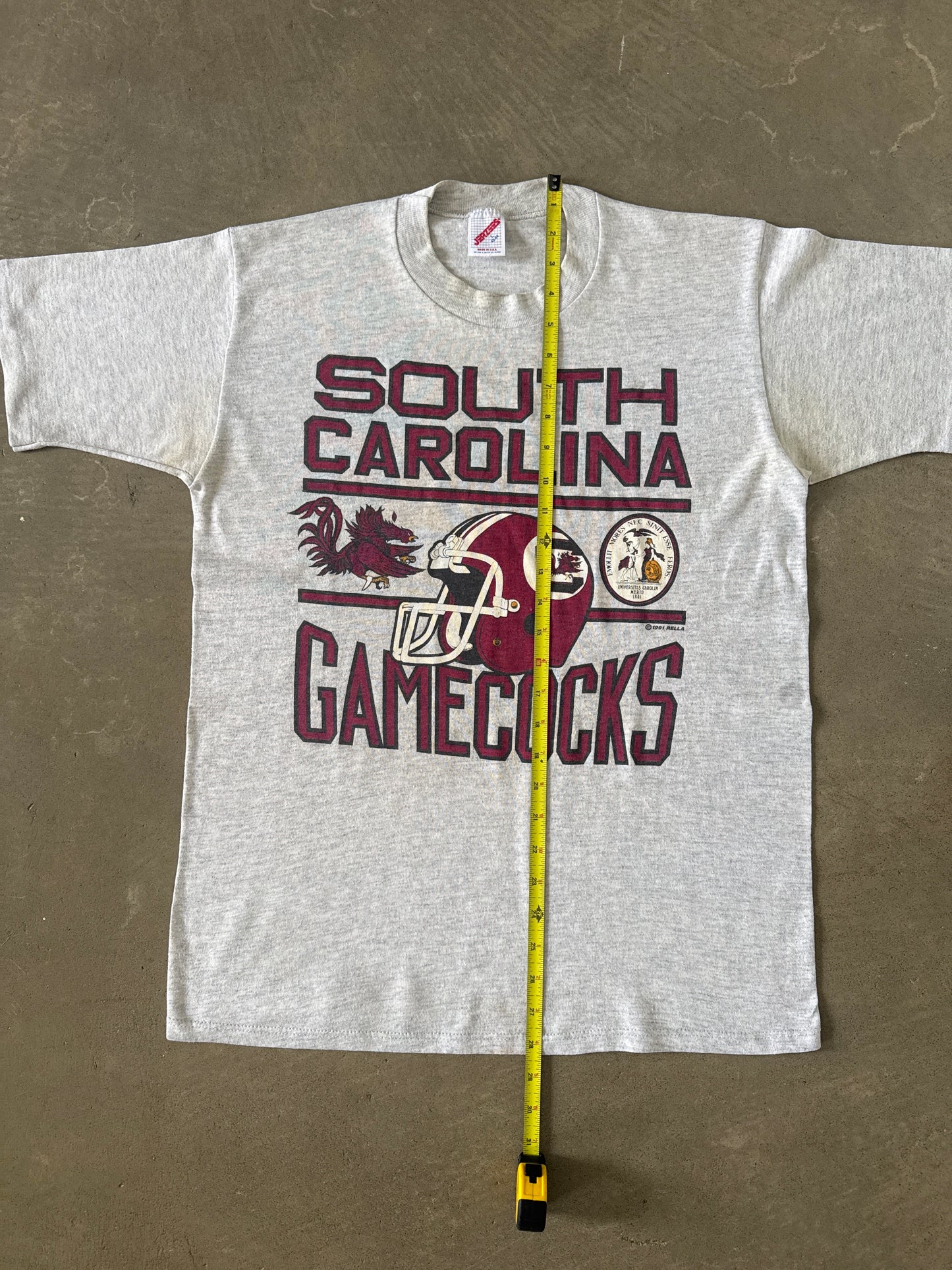 Vintage 1991 University Of South Carolina Gamecocks Football Tee