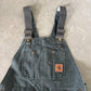 Vintage Carhartt Olive Green Quilted Lined Overalls