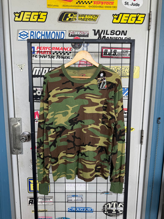 Rocco Military Camo Long Sleeve