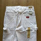 Vintage Dickies Relaxed Fit Straight Leg White Painters Carpenter Pants