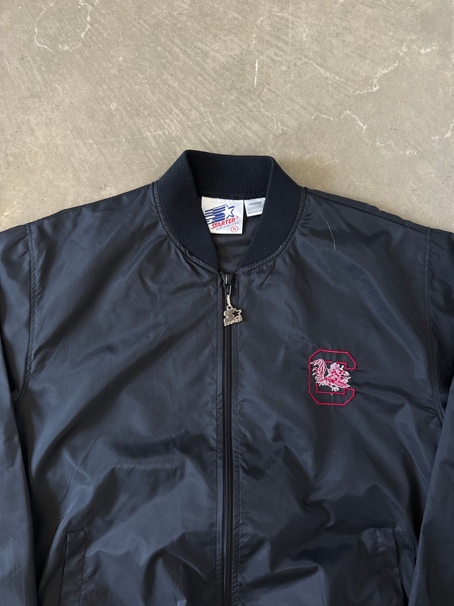 Vintage Starter University Of South Carolina Gamecocks Windbreaker Zip Up Jacket