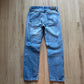 Vintage Wrangler Distressed Regular Fit Blue Denim Jeans