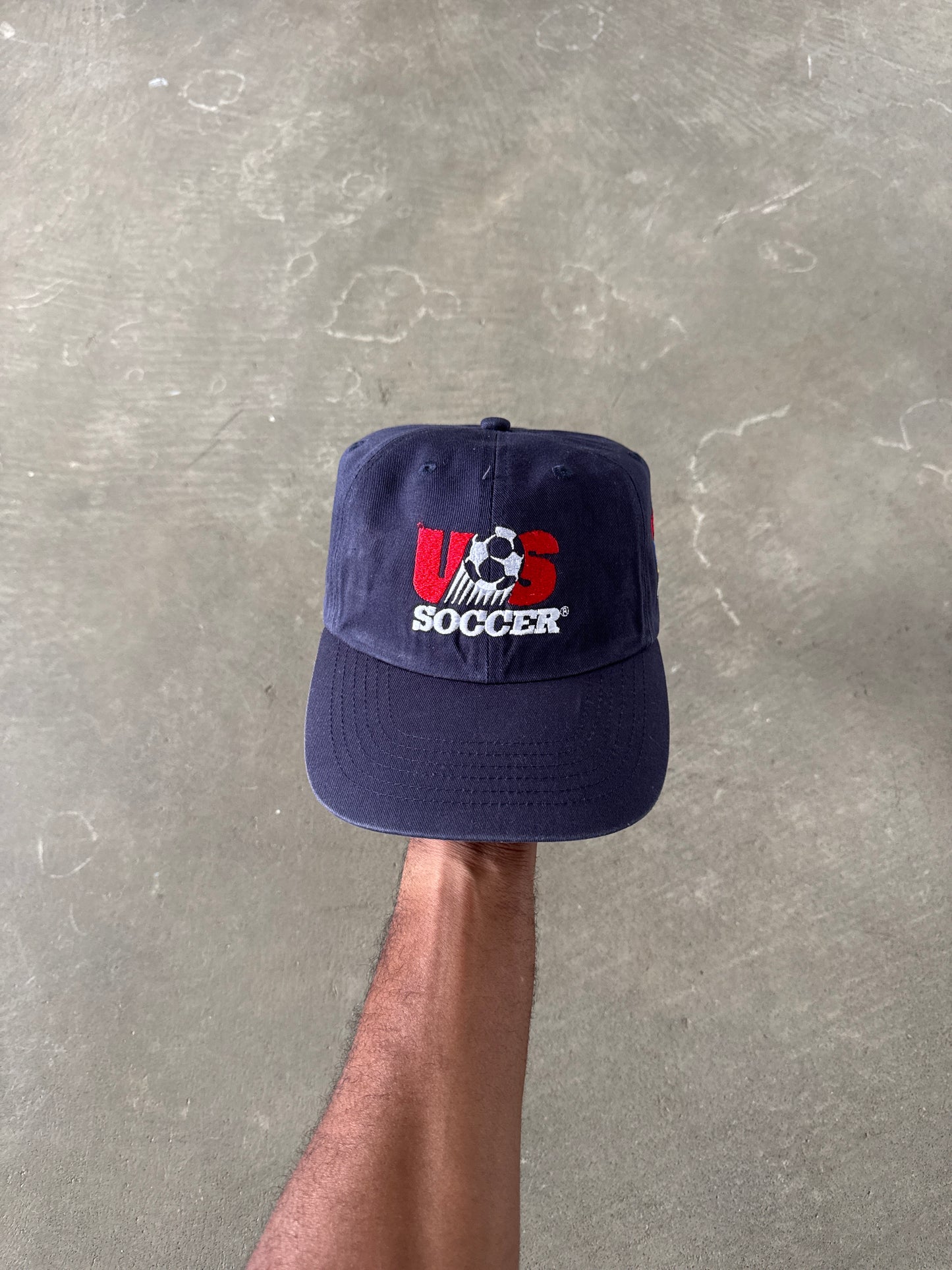 Vintage USA Soccer Havoline Strapback Hat