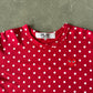 Comme des Garçons PLAY Polka Dot Red Long Sleeve