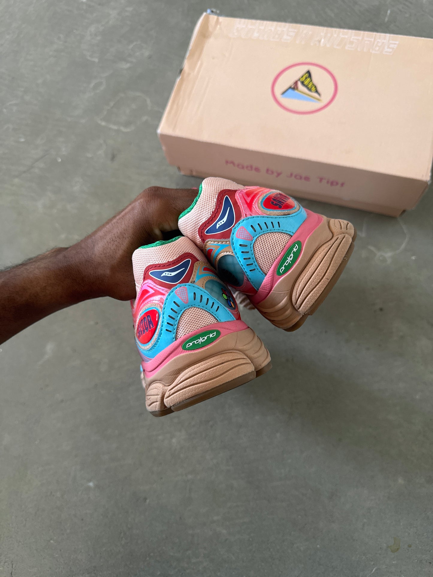 Saucony Progrid Omni 9 Jae Tips to Do List Tan