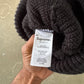Supreme Loose Gauge Black Beanie