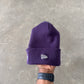 Supreme New Era Box Logo Dark Purple Beanie (FW23)