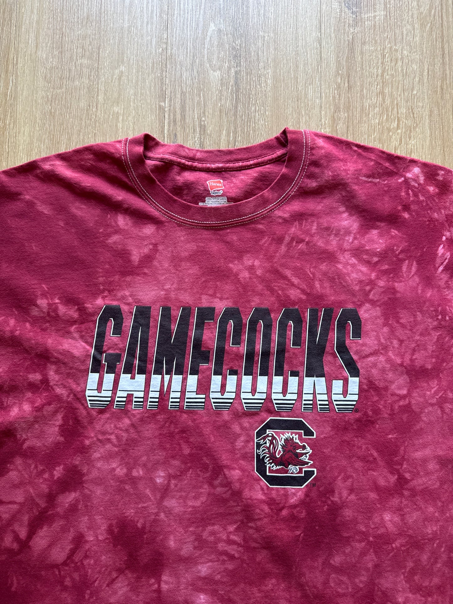 University Of South Carolina Gamecocks Tie Dye Tee